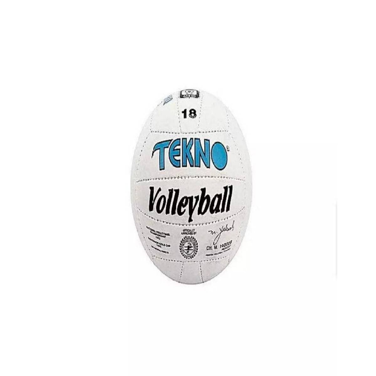 White Volleyball With Free nozzle - 1 Piece