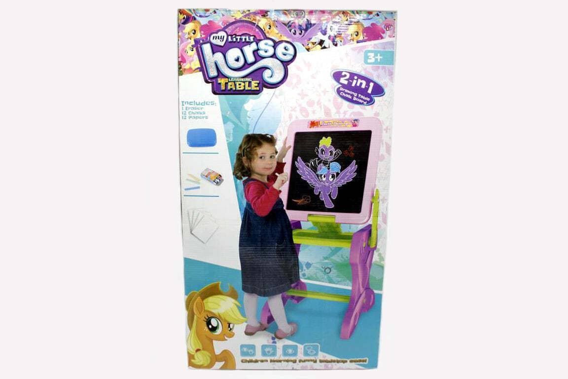 My Little Learning Table 2 In 1 Drawing Table Chalk Board (PN-01)