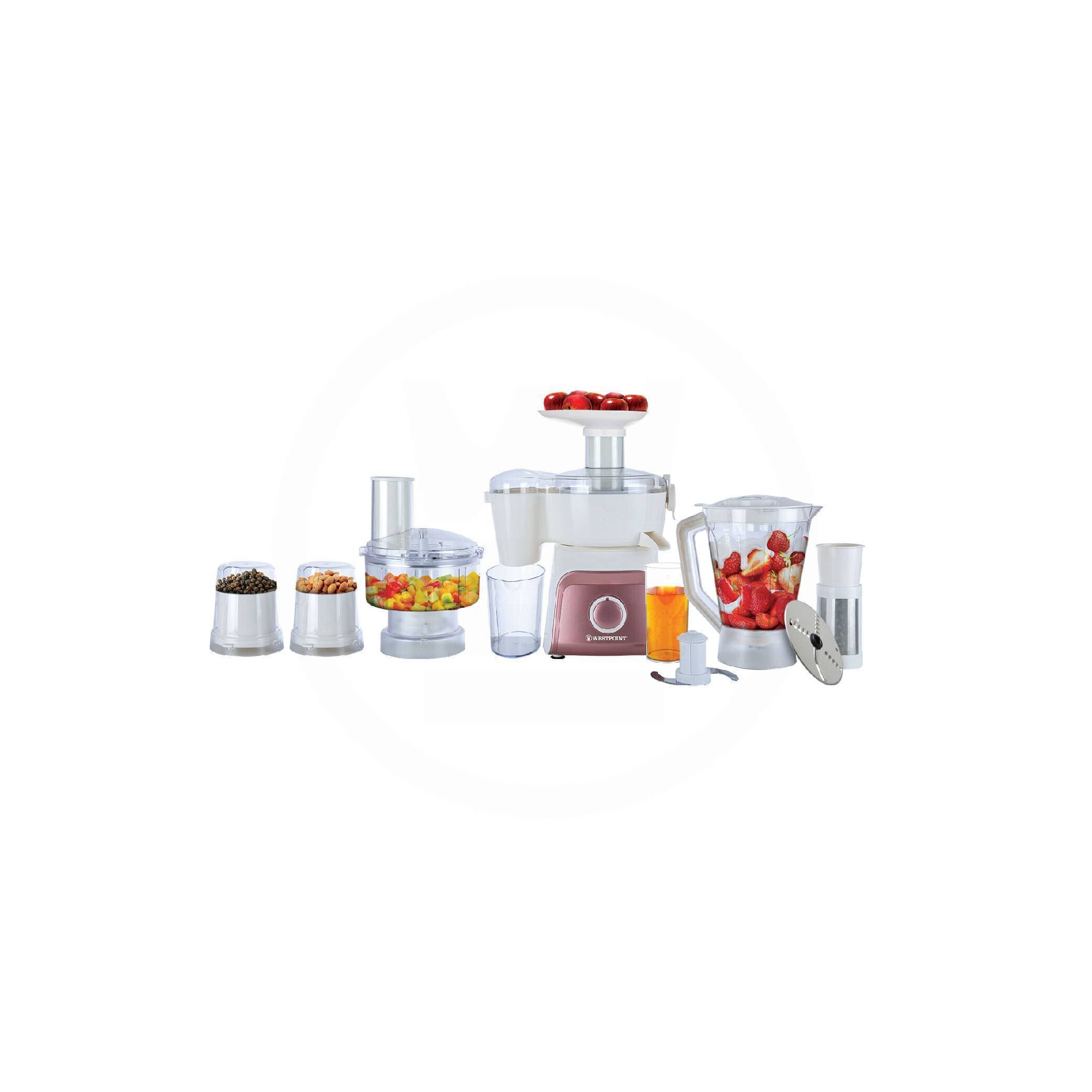 Westpoint Deluxe Food Processor Unbreakable Polycarbonated Material WF-5806