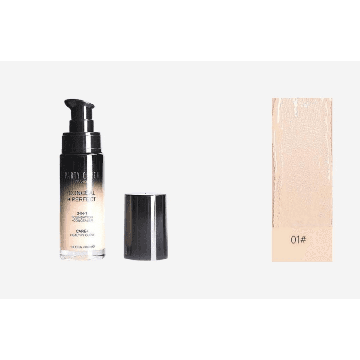 Party Queen – Foundation + Concealer  01 Ivory