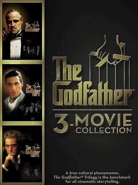 The Godfather Complete Collection Movie - Dual Audio All 3 Parts In 3 DVD