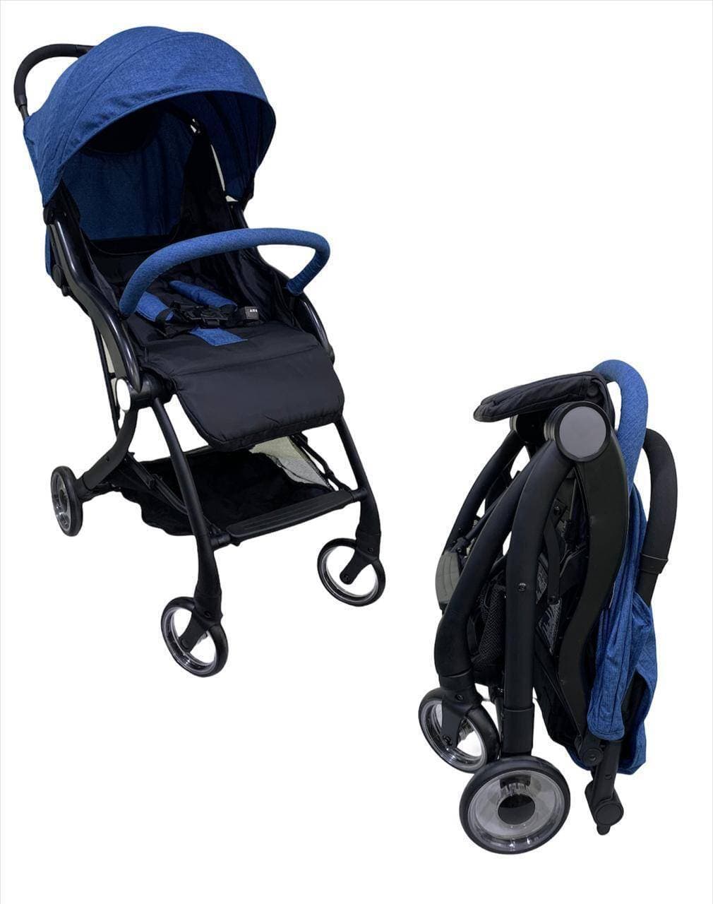 Imported Baby Stroller - Dark Blue