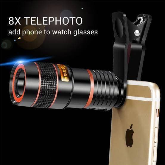 8X Zoom Telescope Stylish Universal Clip Camera Compatible with All Smart Phones