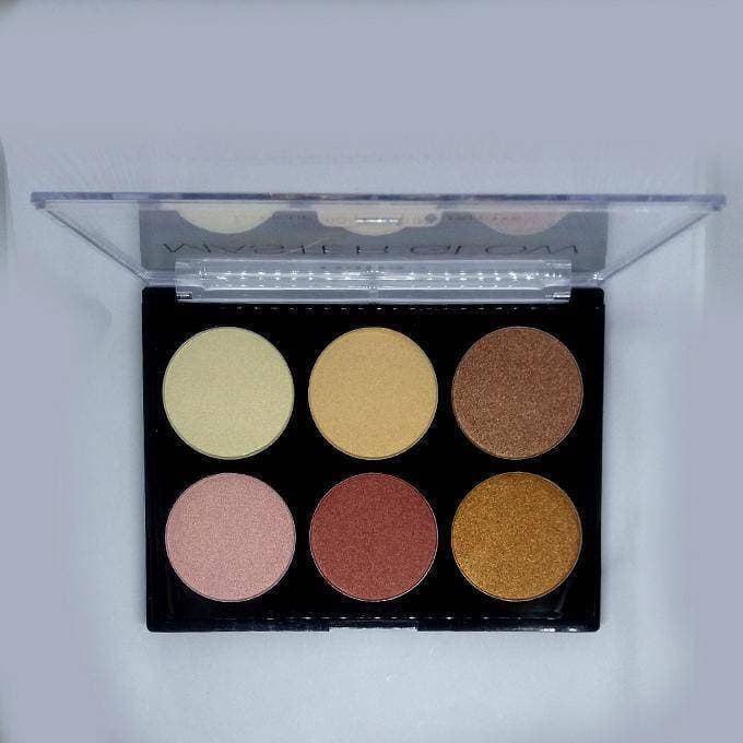 Master Glow 6 Color Makeup Highlighting Palette