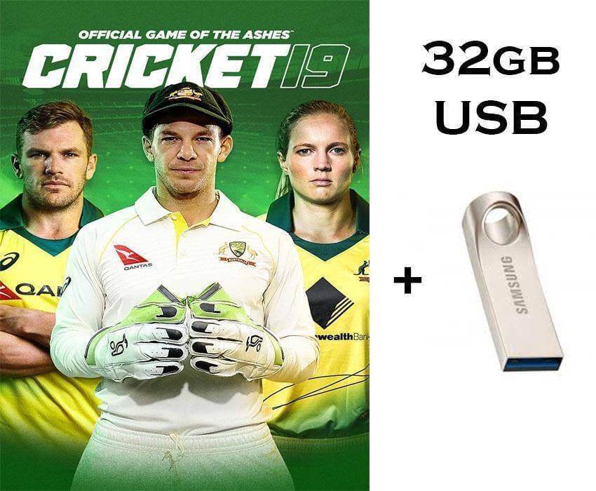 Cricket 19 Complete PC Game in Samsung 32GB USB