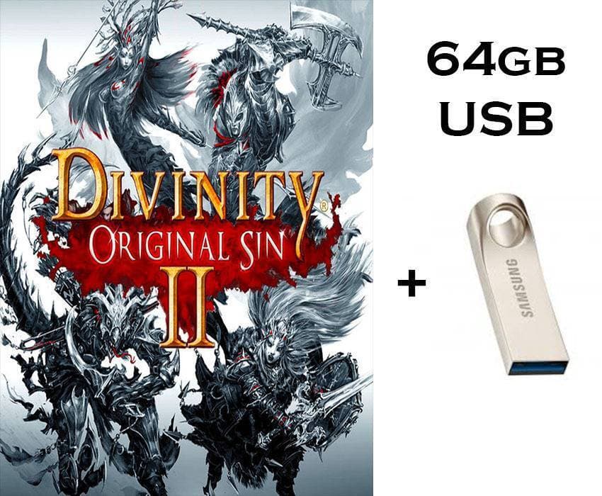 Divinity Original Sin II 2 Definitive Edition - Complete PC GAME in Brand New 64GB USB - Computer And Laptop Games