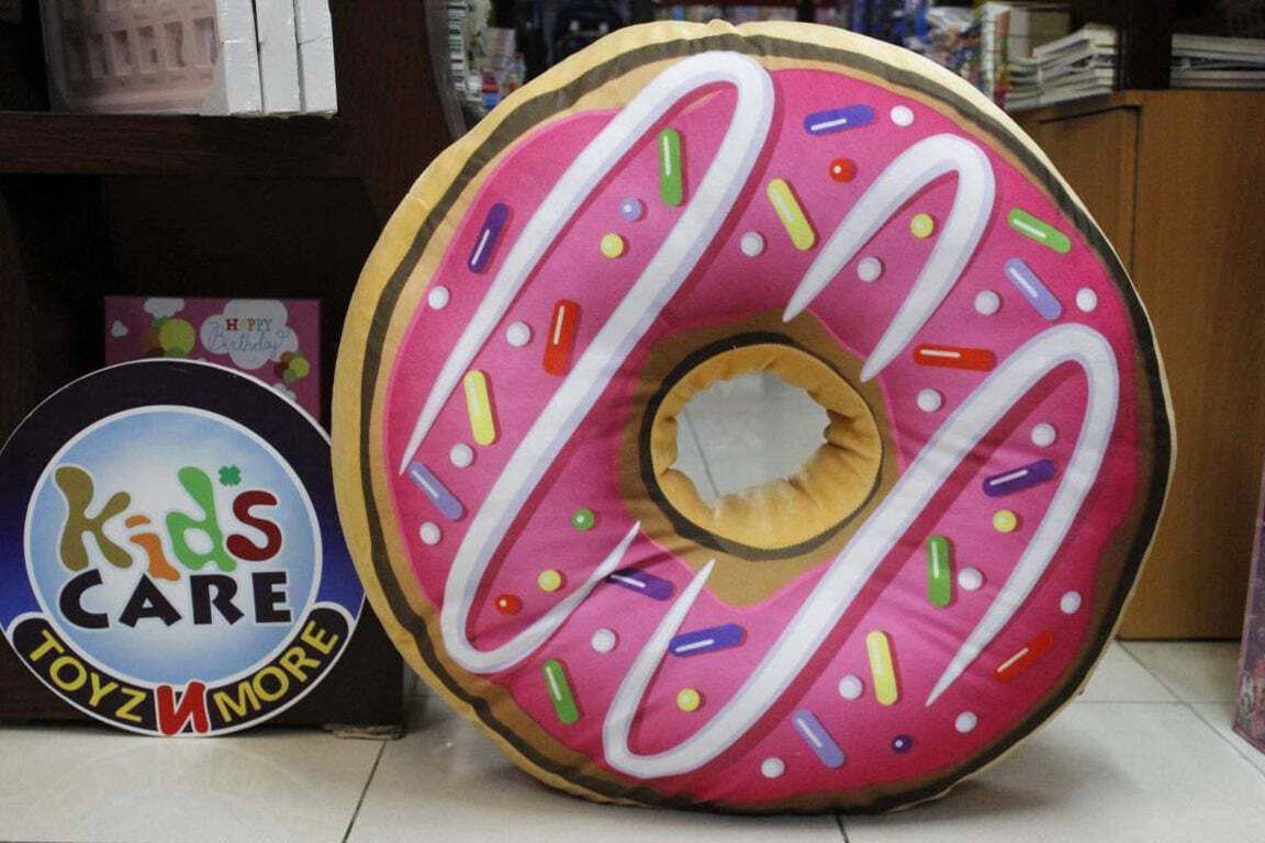 Comfortable Soft Round Donut Pillow For Kids (KC5440)