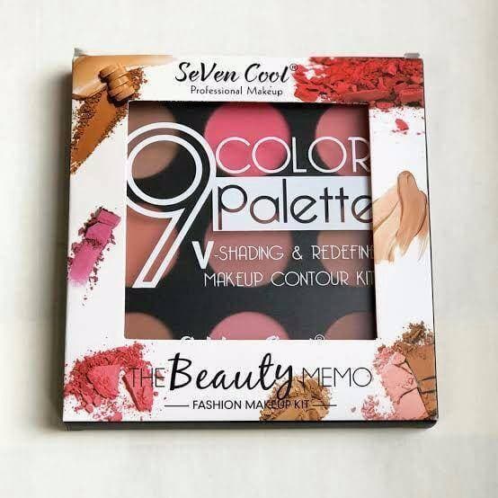 9 in 1 Blush kit excellent pigment waterproof