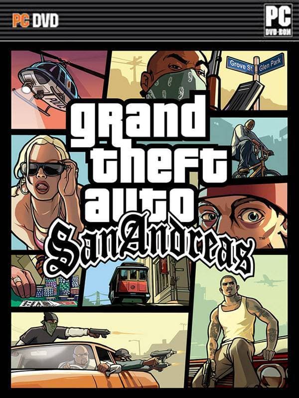 Grand Theft Auto: San Andreas Computer And Laptop Games - GTA SA