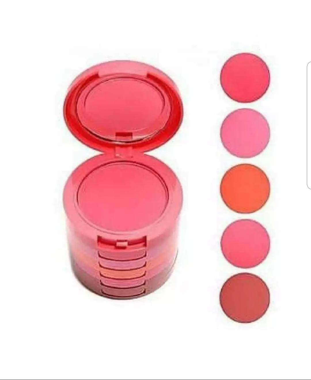 Glossy 5 In 1 Blush On Face Makeup