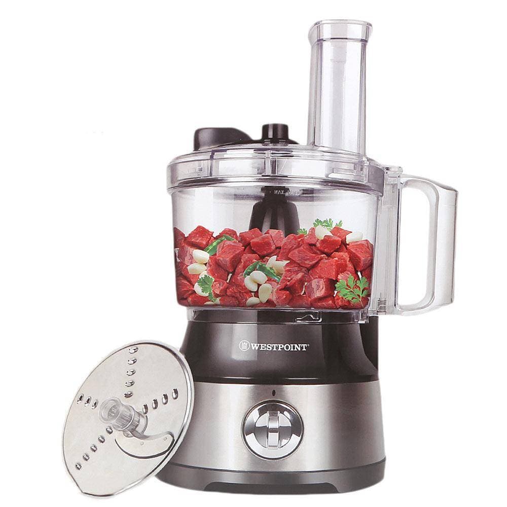 Westpoint Deluxe Kitchen Robot Chopper - Black & Silver