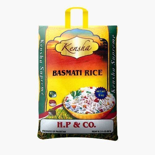 Kensha 5Kg Basmati Rice, Our Basmati rice is naturally gluten-free, Halal, and non-fat