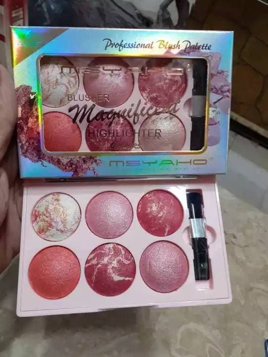Msyaho 6 In 1 Terracotta Blusher Kit
