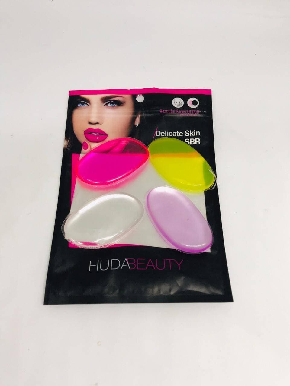 Pack Of 4 Silicone Sponge Blender Makeup Puff