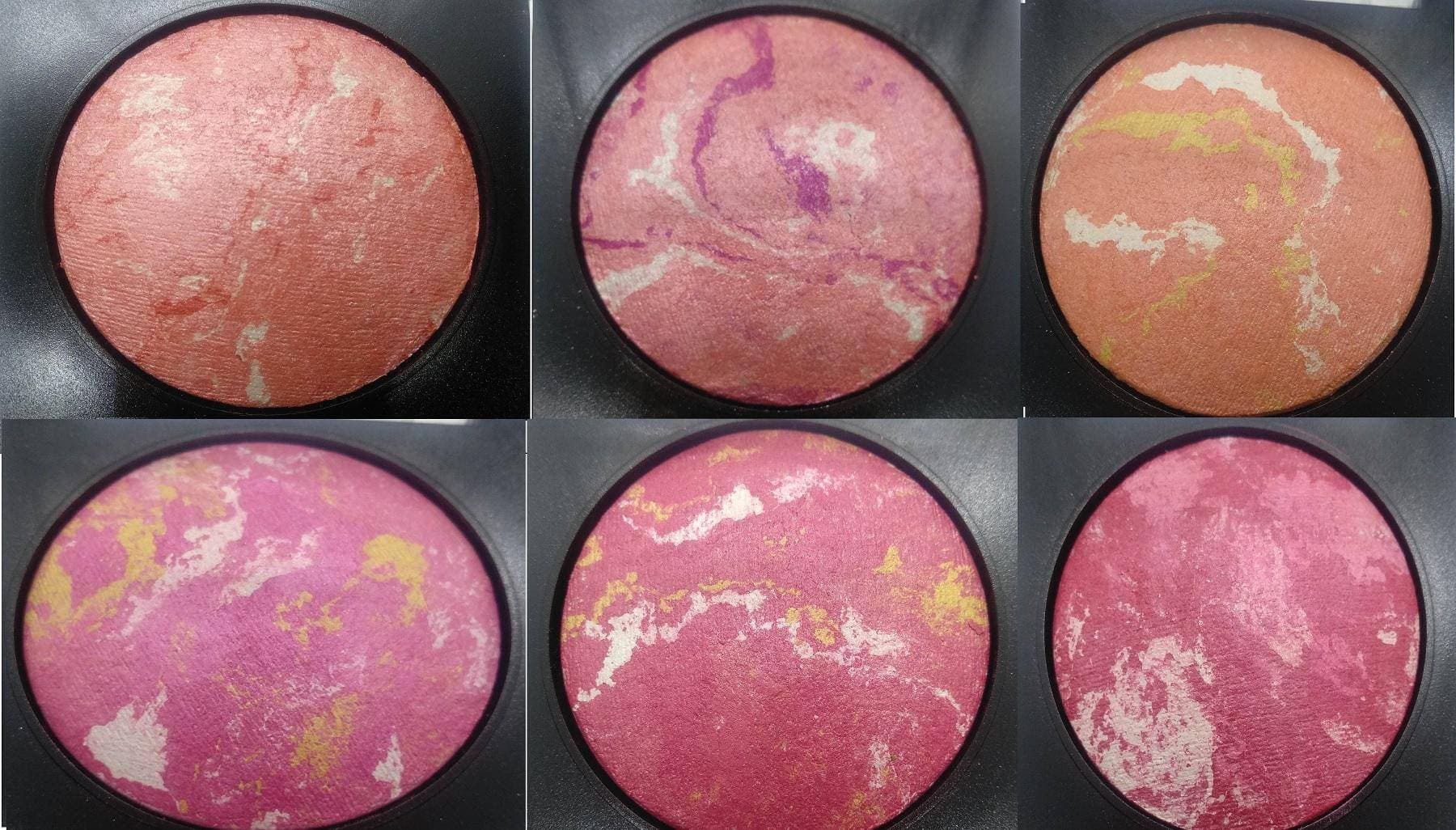 Pack of 6 Seven Cool Terracotta Blush in Sight