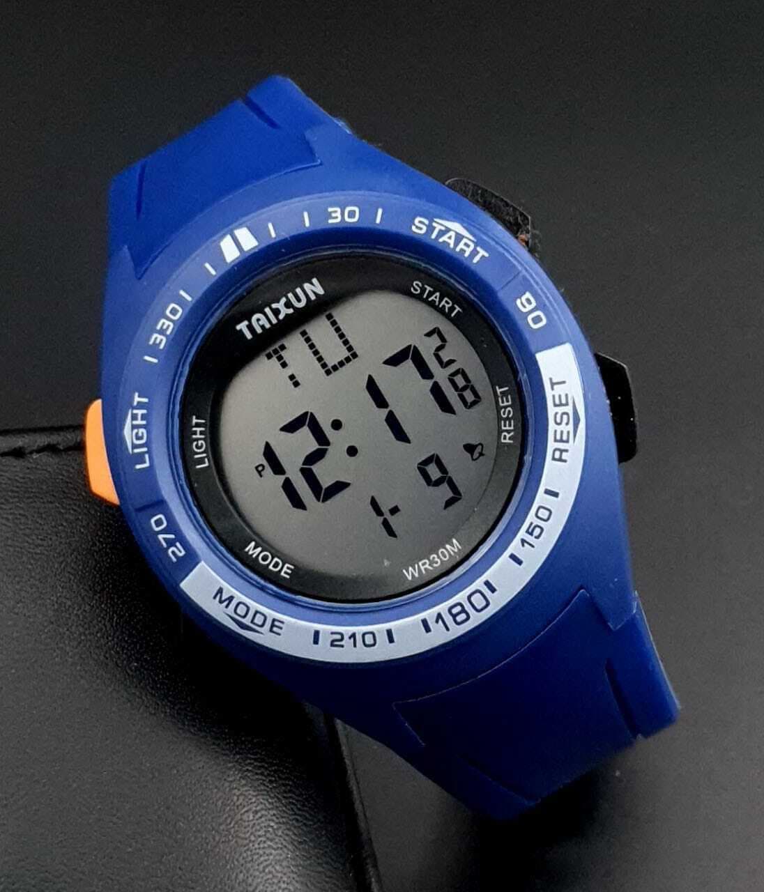New Digital Water Resistant Sports Watch For Boys - Blue