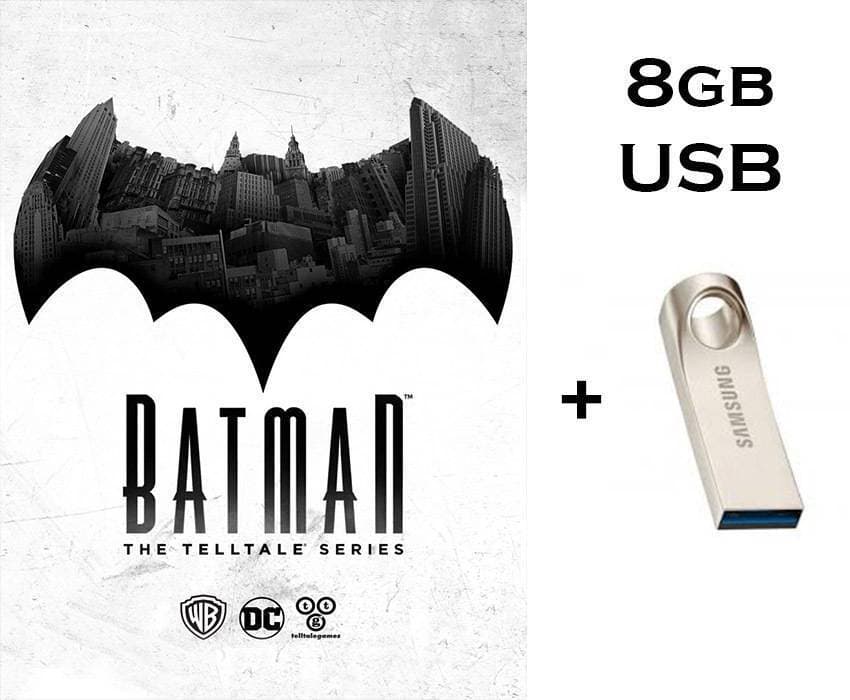 Batman The Telltale PC Game in 8GB Samsung USB Flash Drive