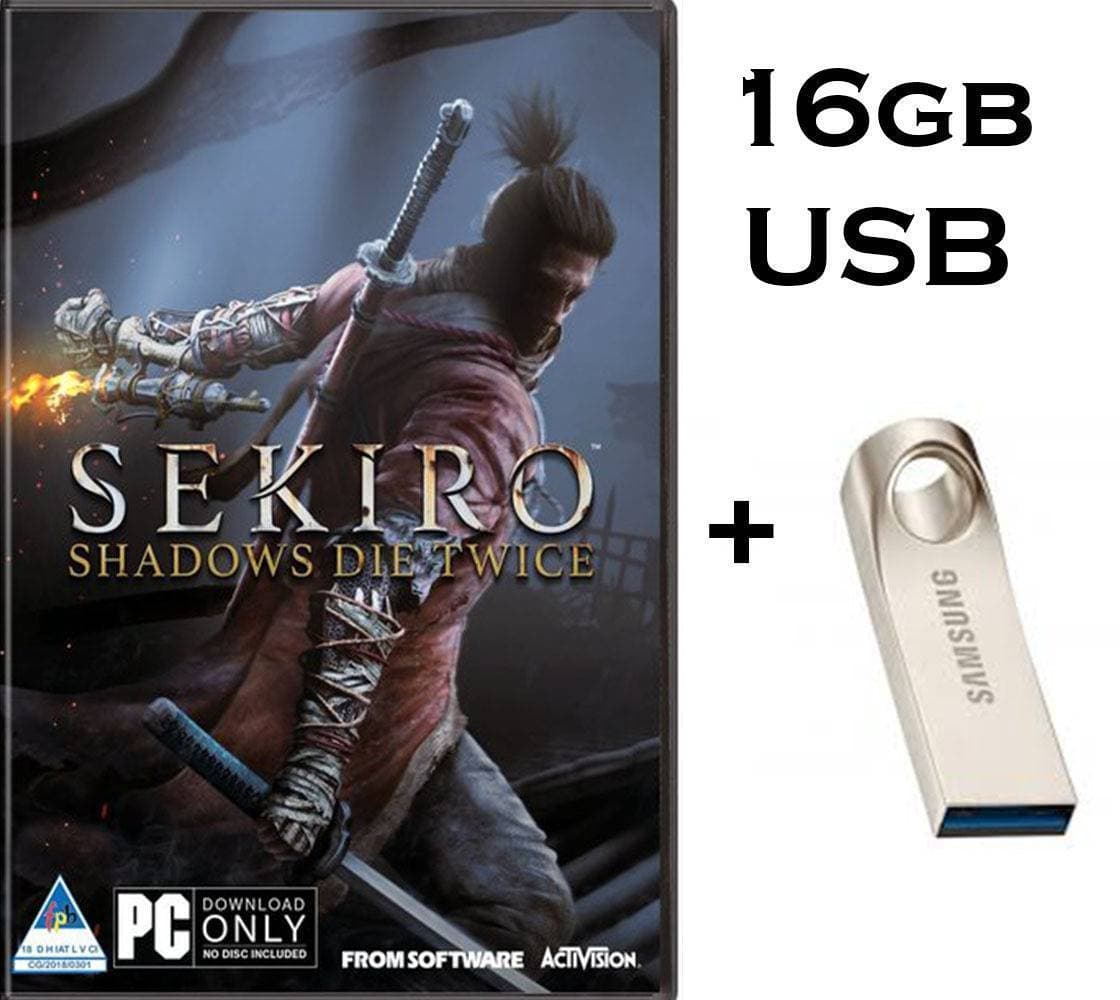 16GB Samsung USB Flash Drive With Sekiro : Shadow Die Twice PC Game