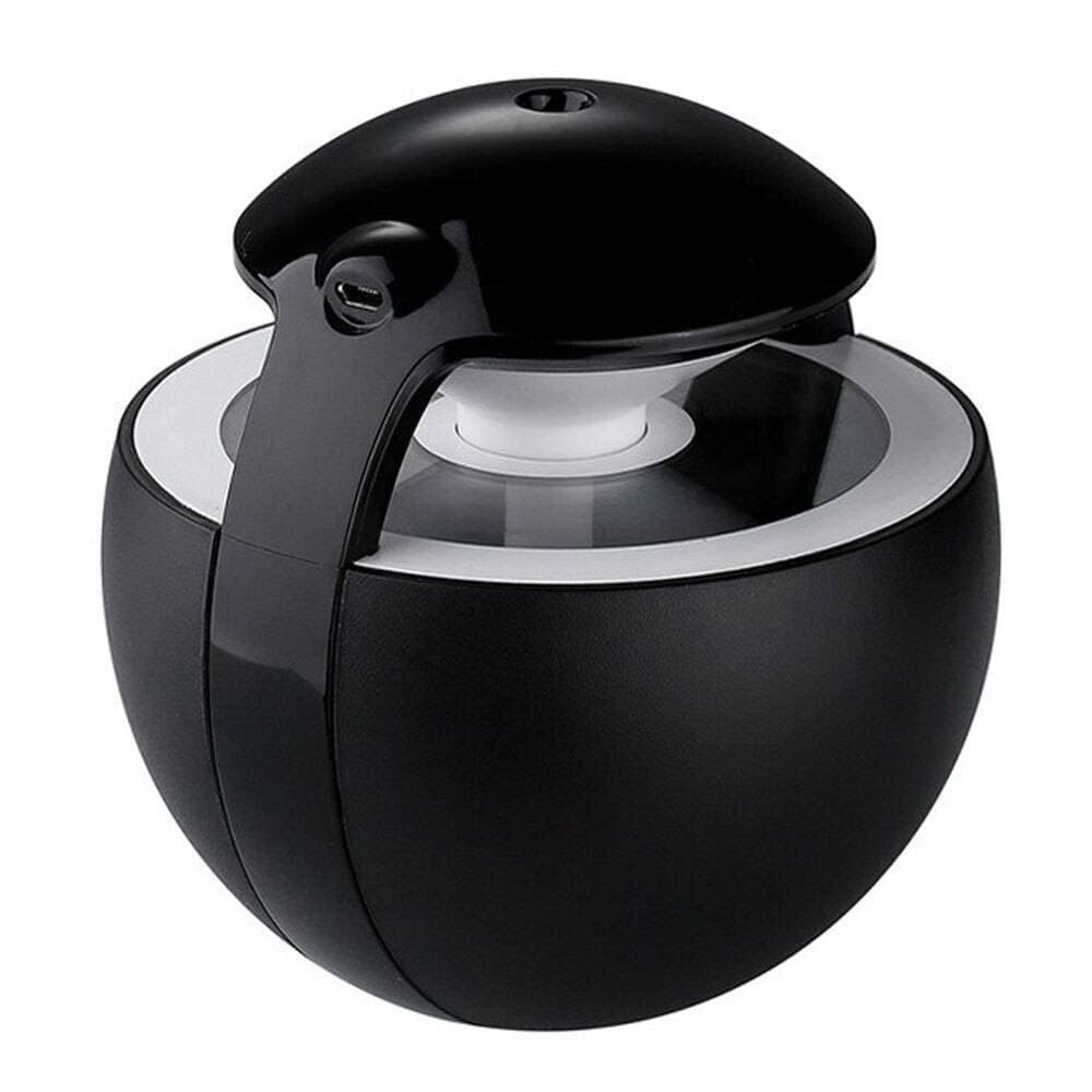 Night Elves Humidifier Car Air Freshener 450ml Mini Essential Oil Diffuser LED Air Purifier Office H