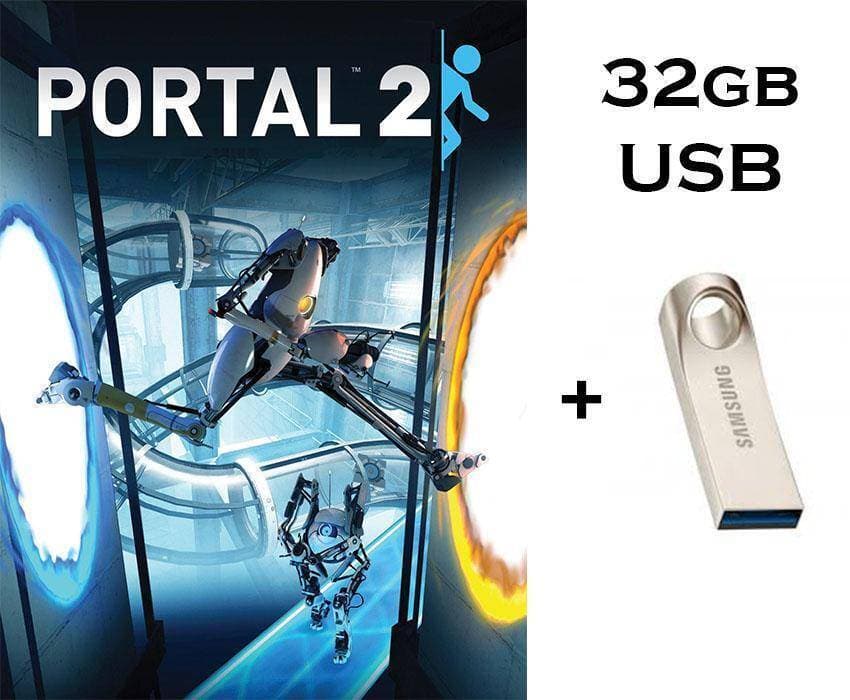 Portal 2 (Complete PC Game) with All DLC in DVD - Computer And Laptop Games
