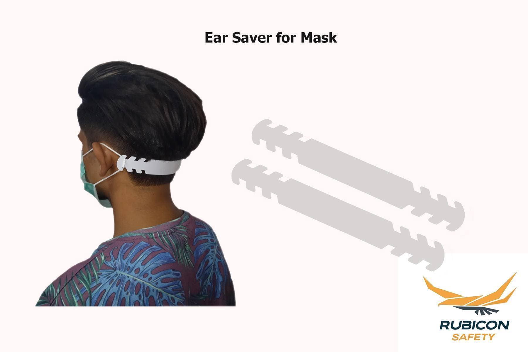 Pack of 5 - Ear Saver for Mask - Adjustable Strap Hook Extender
