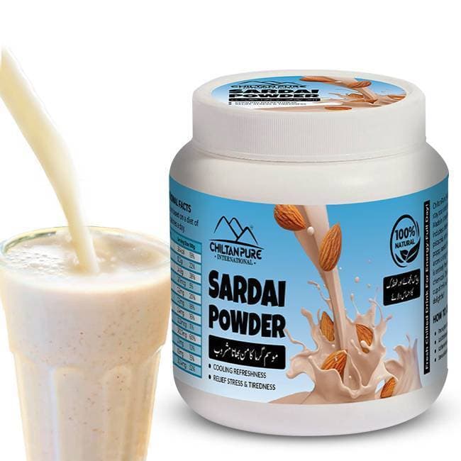Sardai Powder - Fresh Chilled Drink For An Energy Full Day That Boosts Immunity