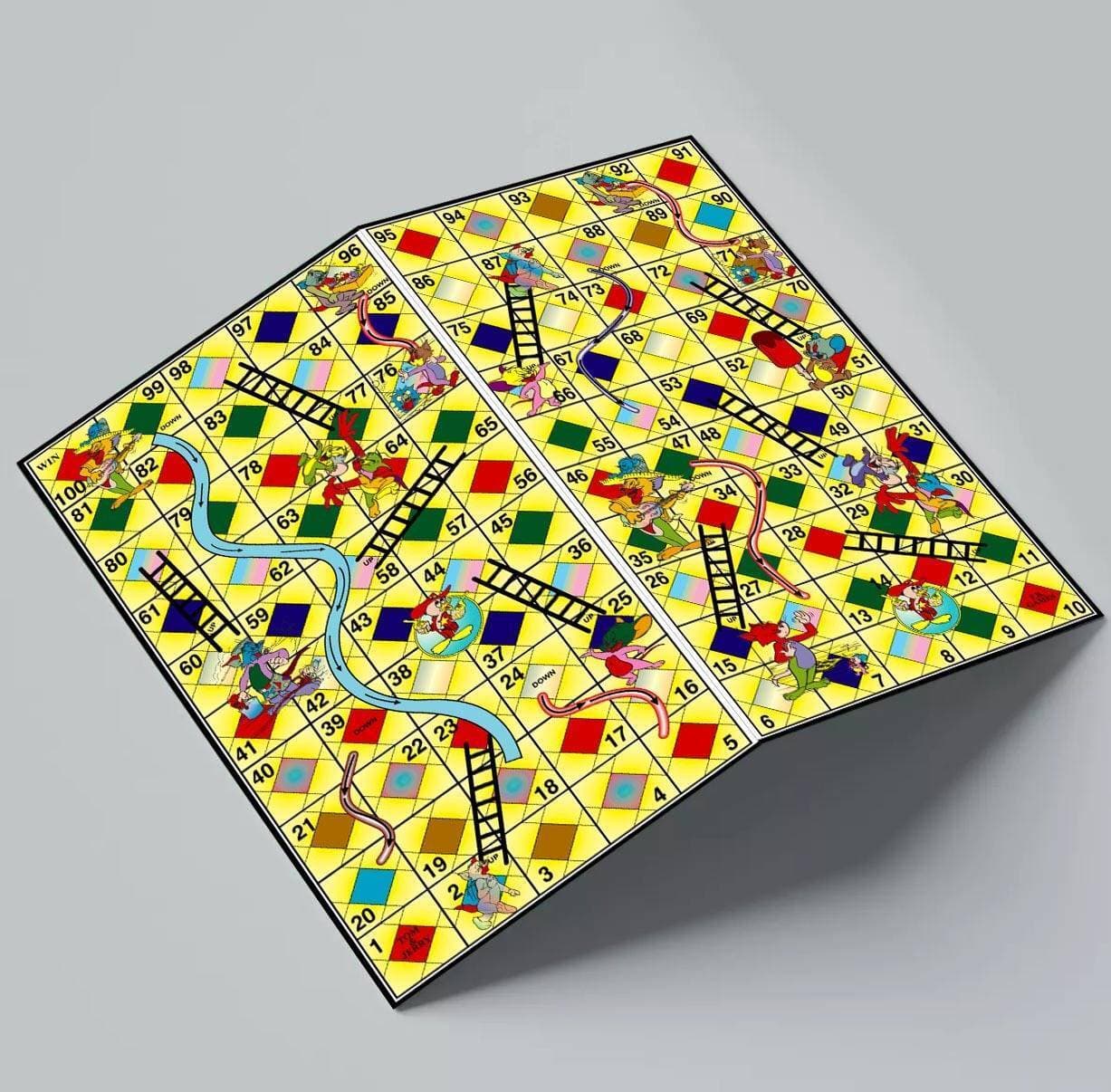 Ludo Board Game Plus Snakes & Ladder Combo