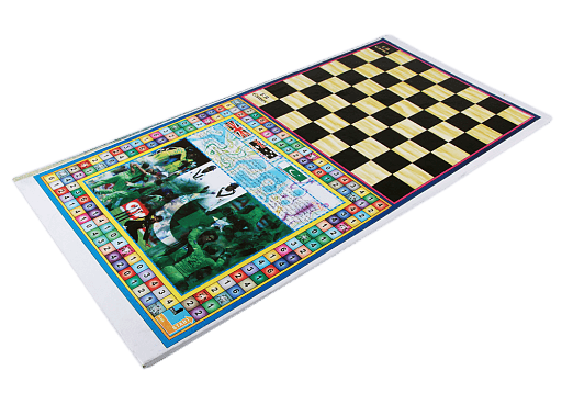 LUDO BOARD GAME 5 IN 1 XL