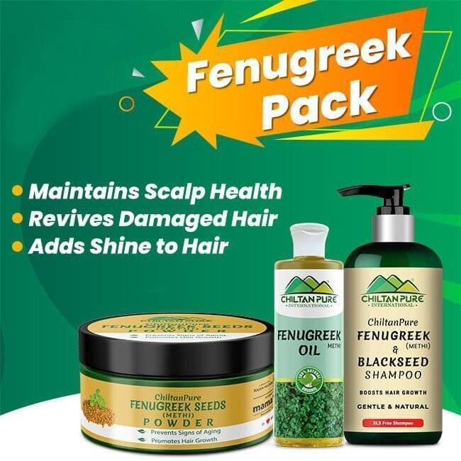Fenugreek Pack - Maintains Healthy Scalp & Restores Damaged Hair