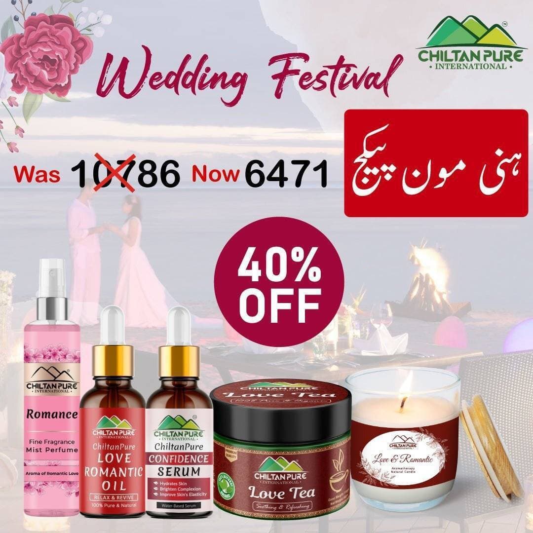 5 in 1 Wedding Romance Facial Package With 40% Off