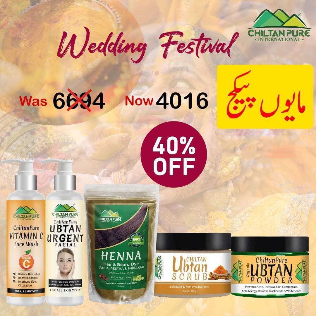 Wedding Mayo Facial Package With 40% Off