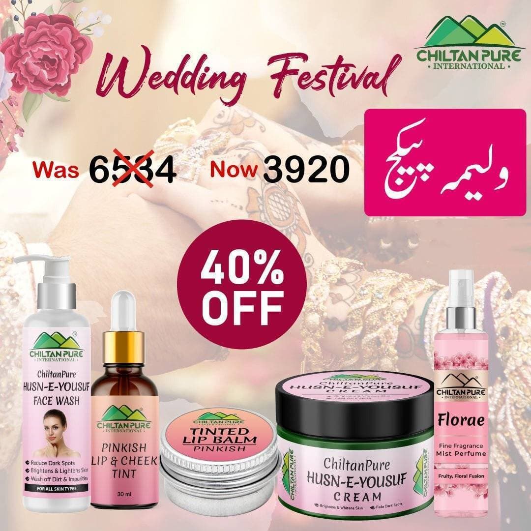 Wedding Walima Proper Facial Package With 40% Off