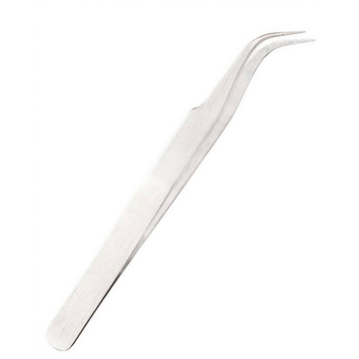 Curved Tweezers For Make Up Eyelashes-Ks