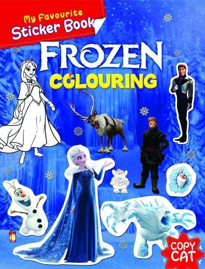 My Favorite Sticker Book (Frozen)