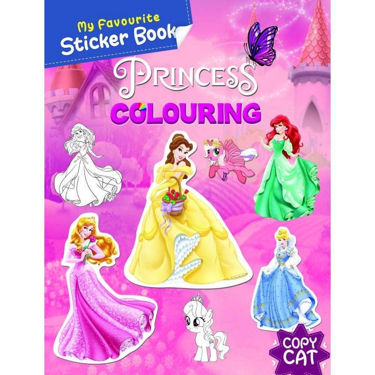 My Favorite Sticker Book ( Princess)