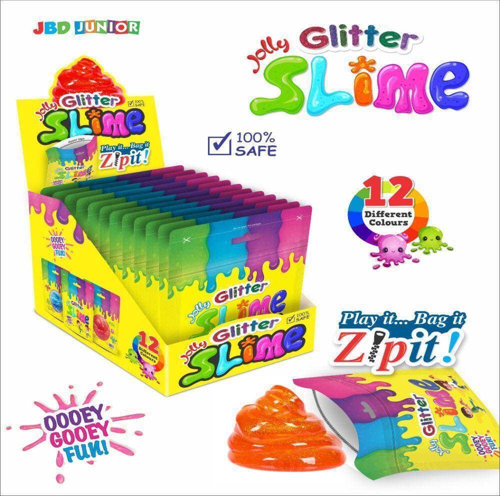 Glitter Jolly Slime Soft Jelly Clay