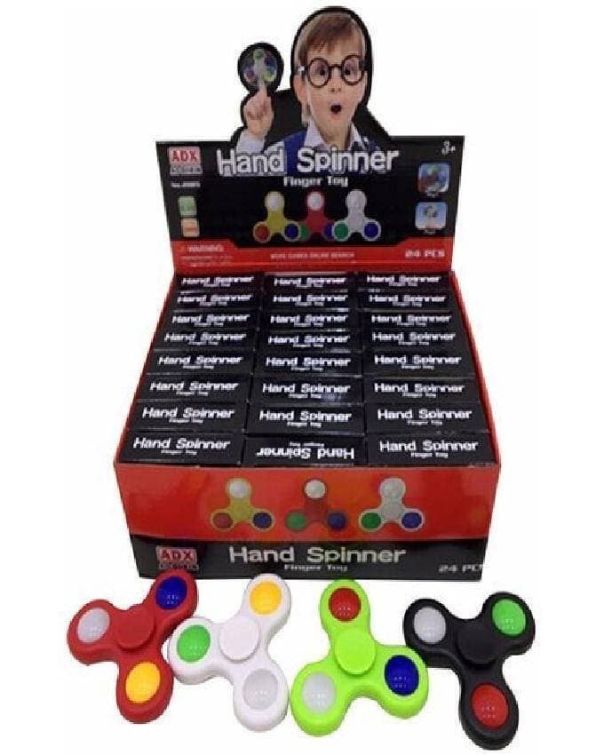 Fidget Spinners - 24Pcs - Multicolor-(K.S.)