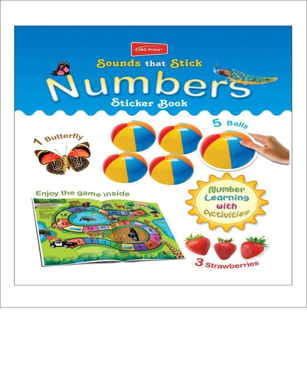 Sound That Stick   Numbers Stickers Book