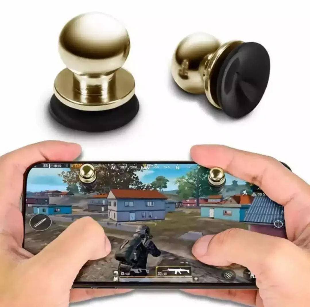 Metal Joystick Trigger For Mobile Gaming Controller Fire Buttons L1 R1 For Pubg Gamers-Ks