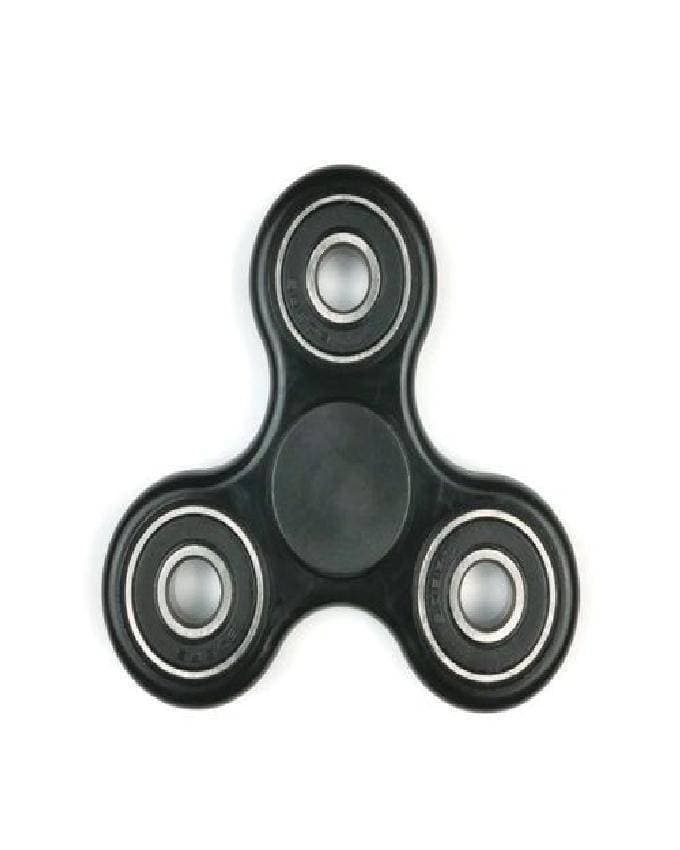 Fidget Spinner Stress Reducer Toy - Black-(K.S.)