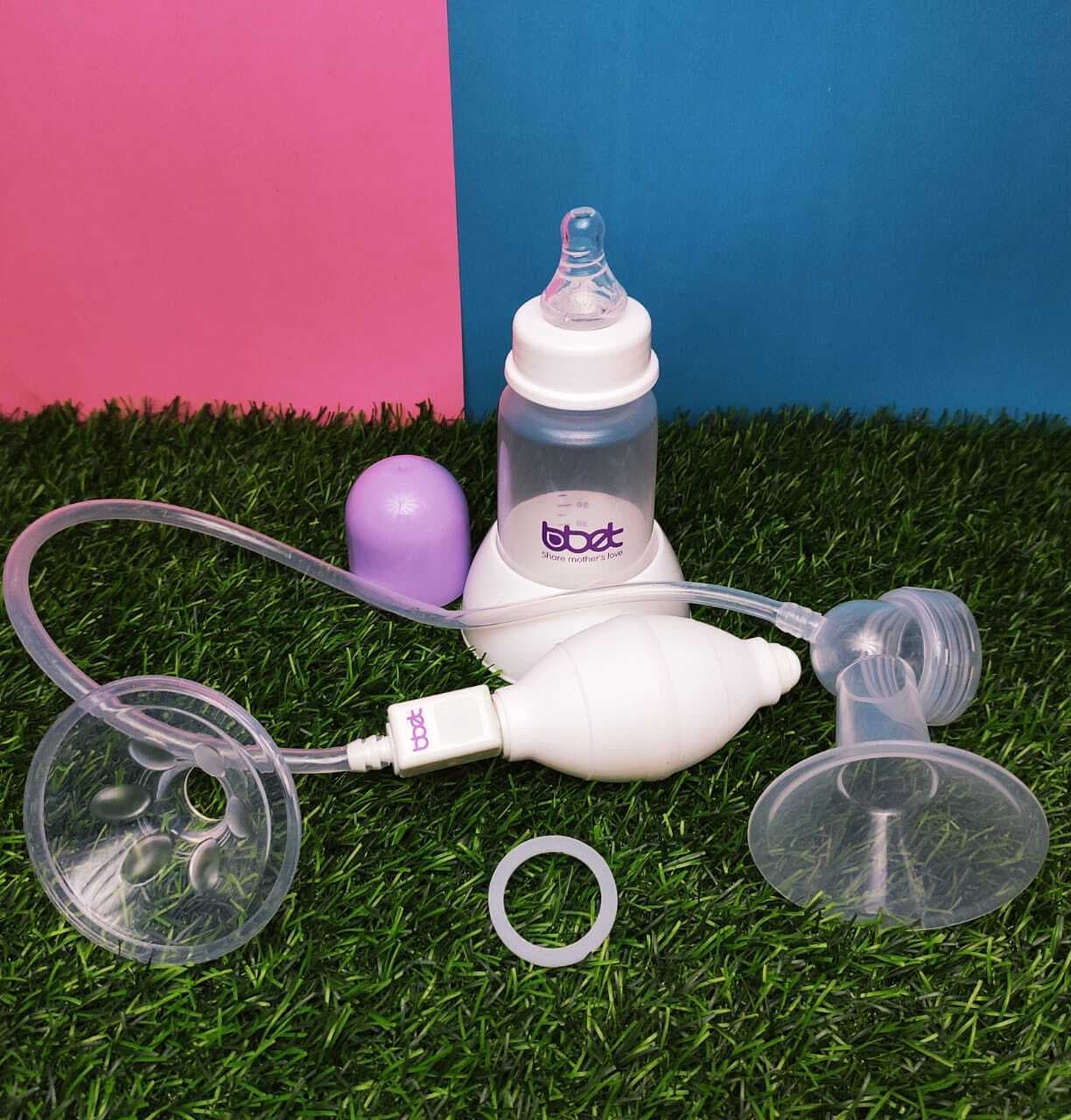 BBET Manual Milk Pump with Feeding Bottle