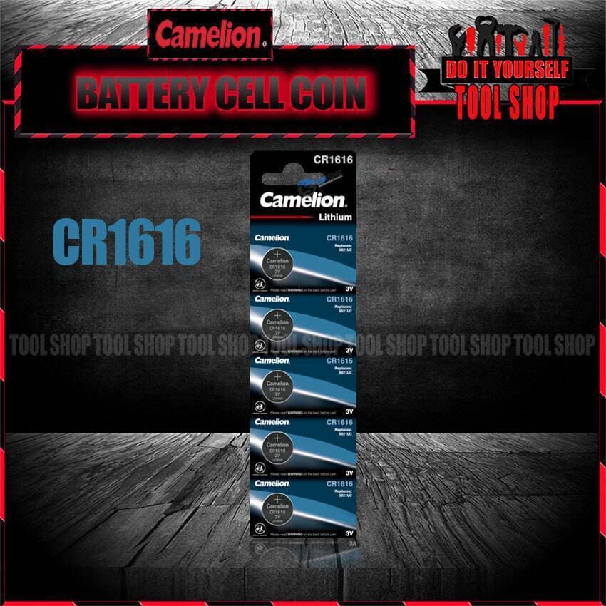 Camelion Lithium Original Cr1616 - 3V - 5 Pcs Battery