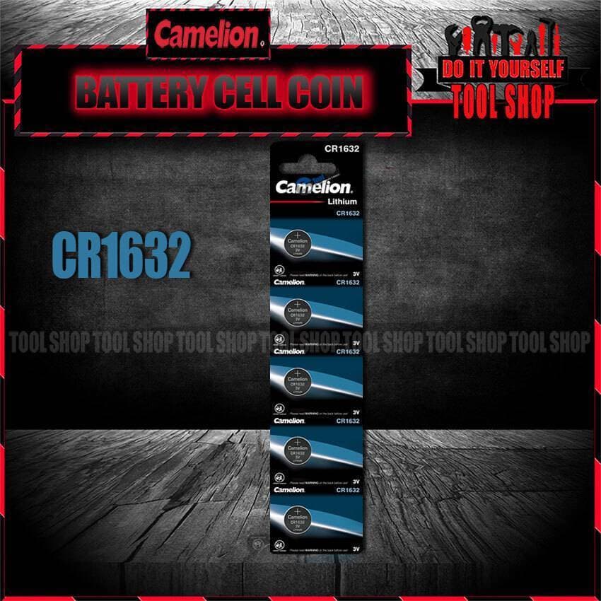 Camelion Lithium Original Cr1632 - 3V - 5 Pcs Battery