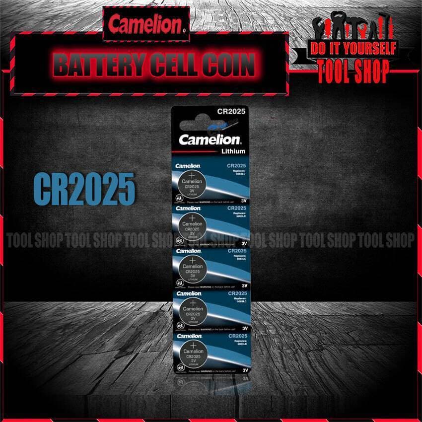 Camelion Lithium Original Cr2025 - 3V - 5 Pcs Battery