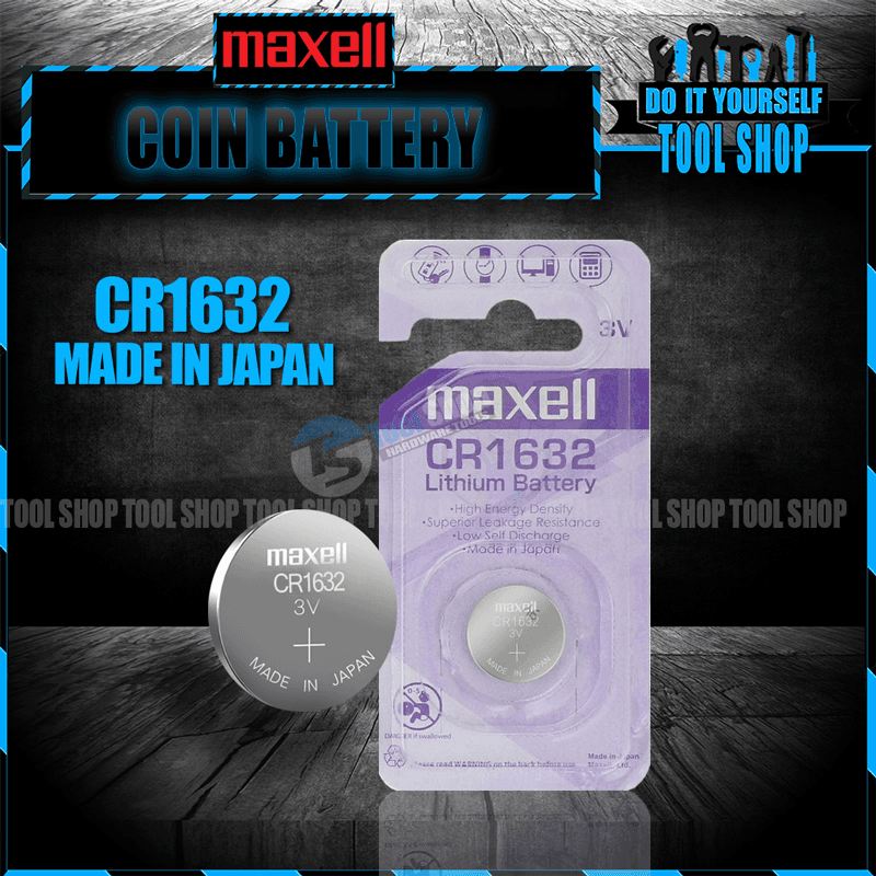 Max?Ll Original 1 Pcs Cr1632 3V Lithium Battery Button Coin Cell