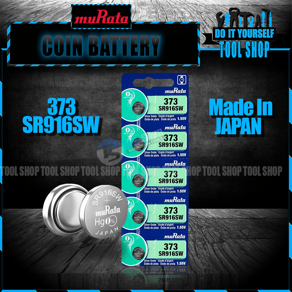 Murata Original 5 Pcs Sr916Sw - 373  - 1.5V