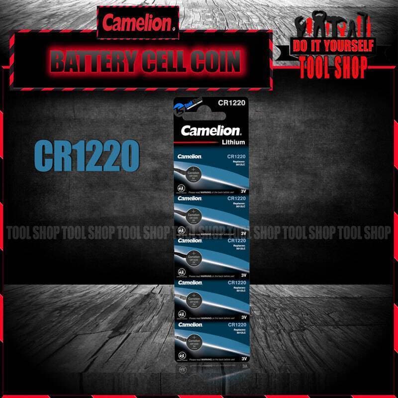 Camelion Lithium Original Cr1220 - 3V - 5 Pcs Battery