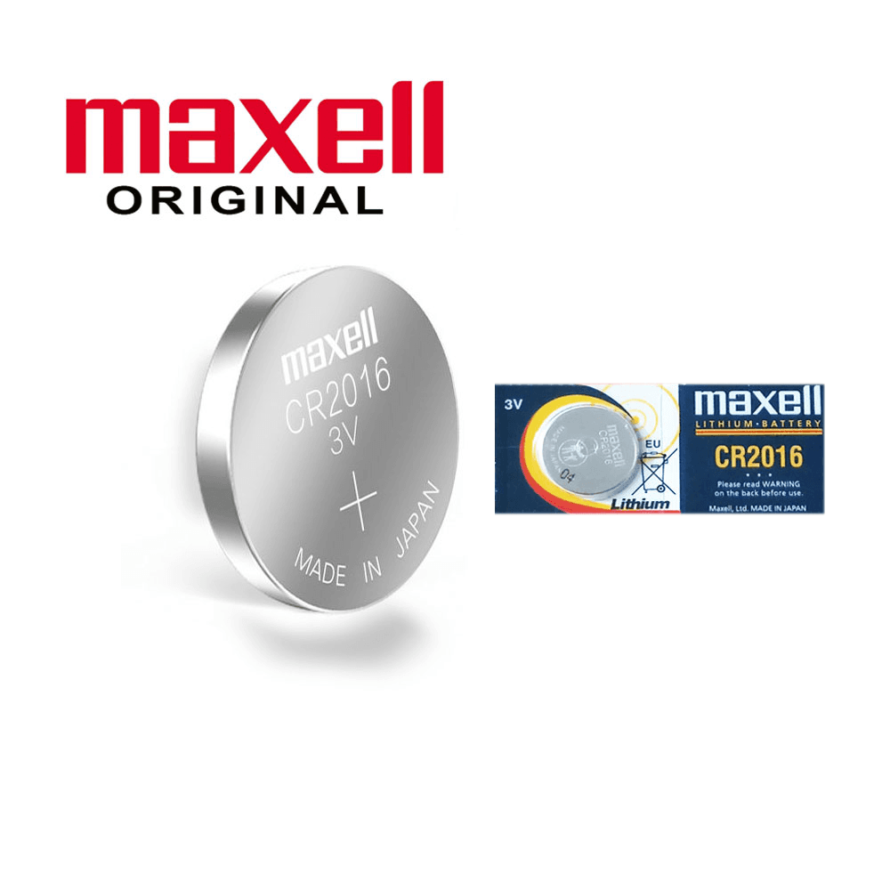 Maxelloriginal 1 Pcs Cr2016 3V Lithium Battery Button Coin Cell