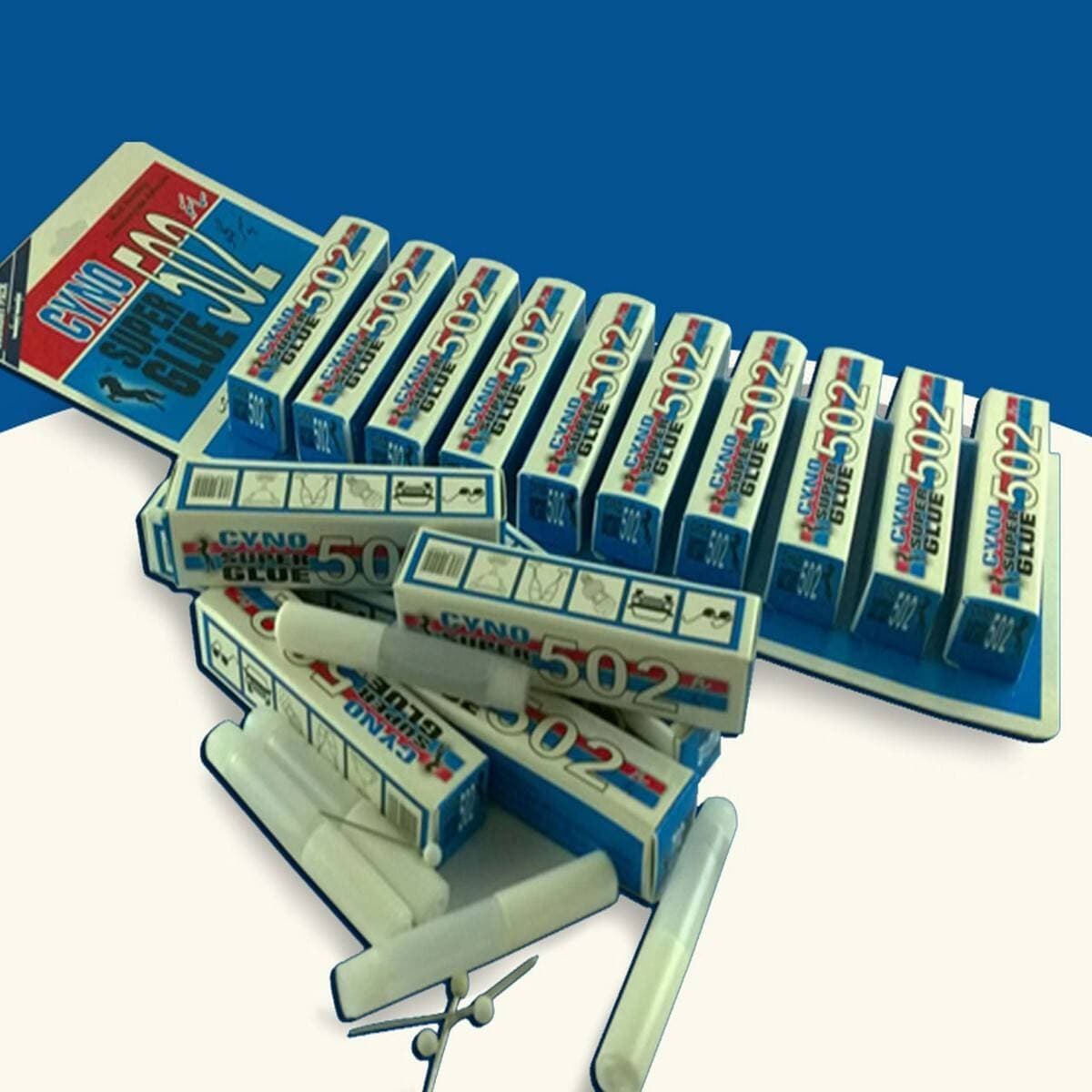 10Pcs Super Glue Cyanoacrylate Adhesive 502 Quick Dry