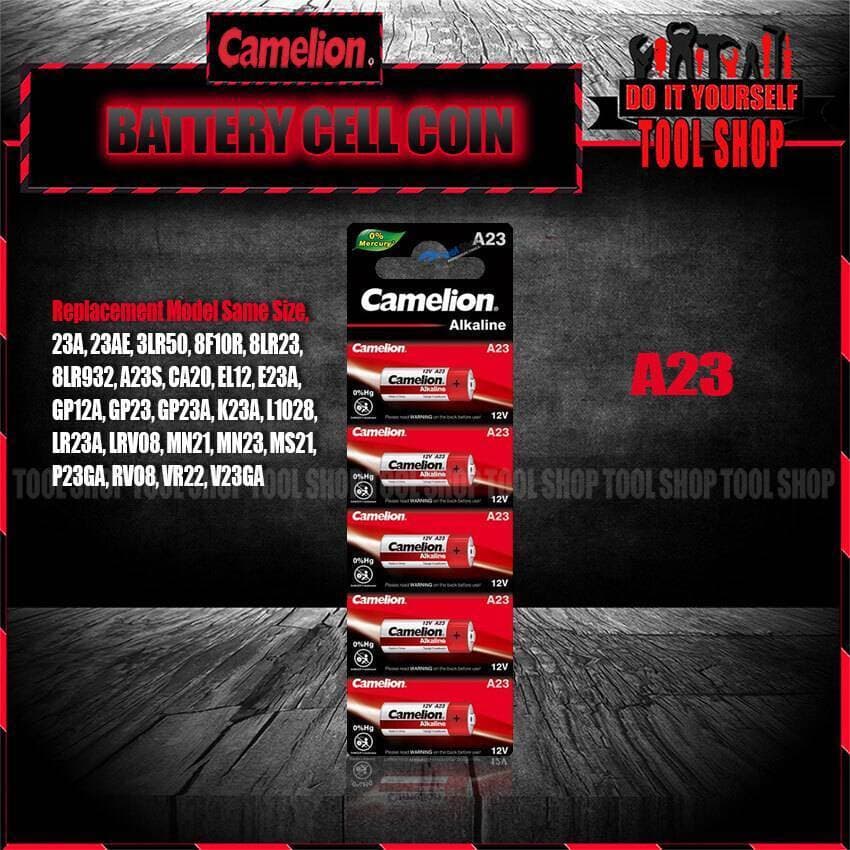 Camelion Alkaline Original A23 (Lr23A) - 12V - 5 Pcs Battery